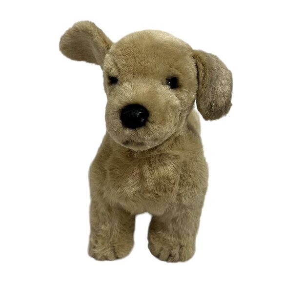 Vtg 1980's  Avanti Applause Golden Retriever Puppy Dog Plush Standing Pup 12" - Picture 2 of 8